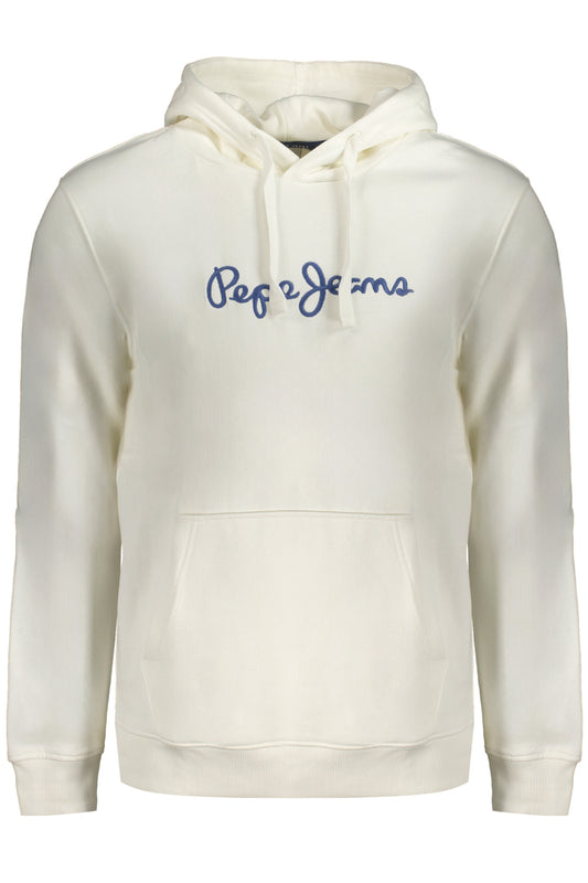 PEPE JEANS FELPA SENZA ZIP UOMO BIANCO-0