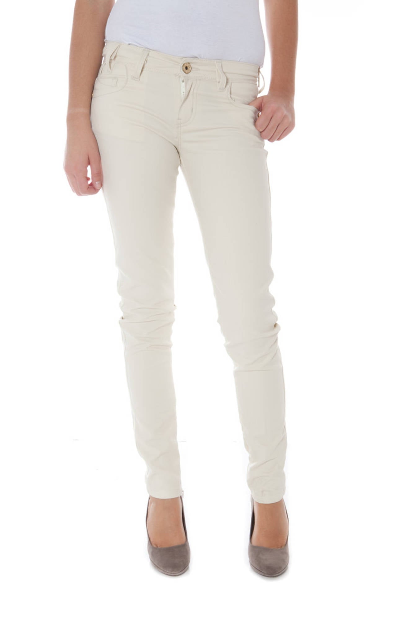 PHARD PANTALONE DONNA BEIGE-0