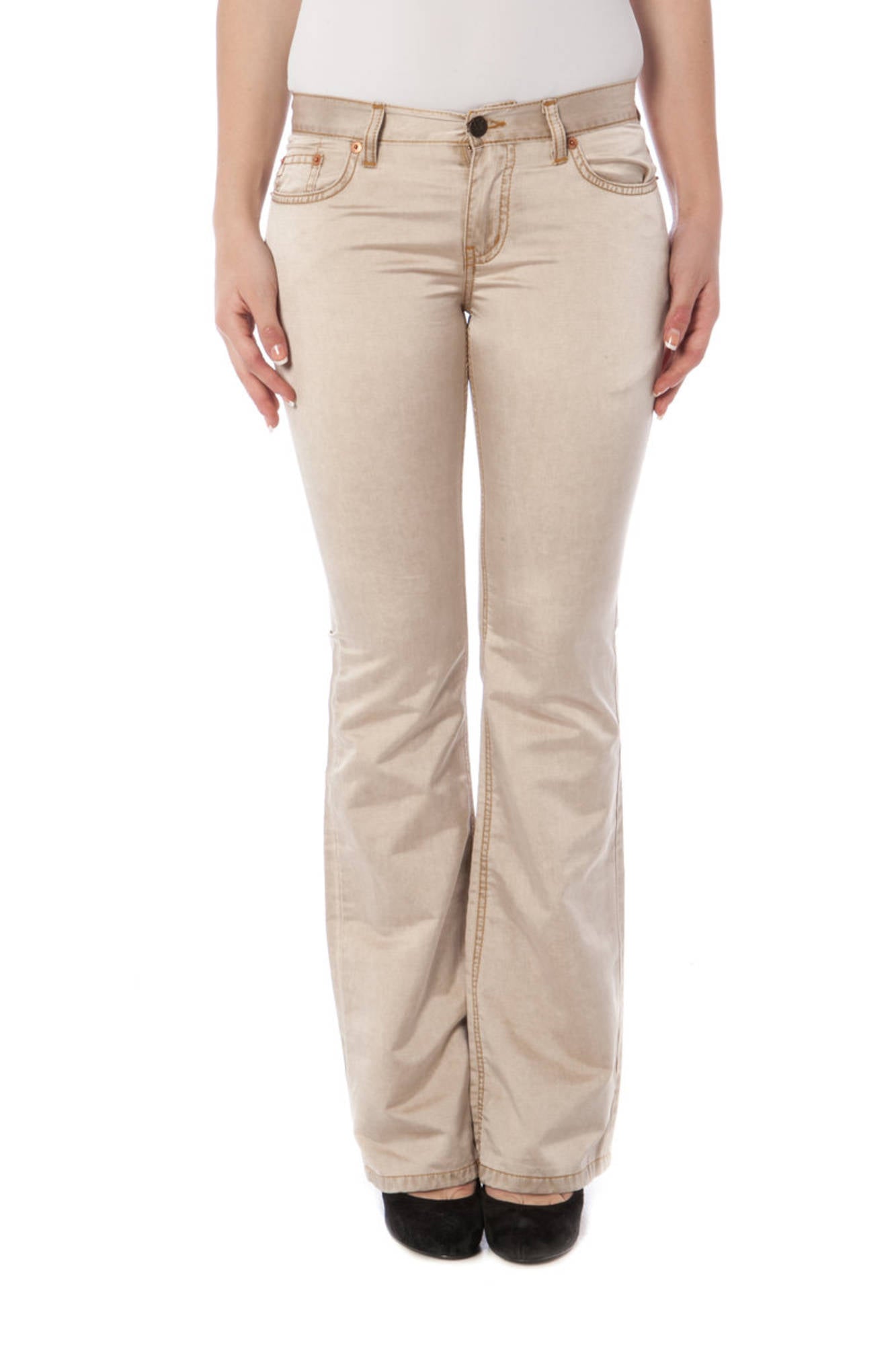 PHARD PANTALONE DONNA BEIGE-0