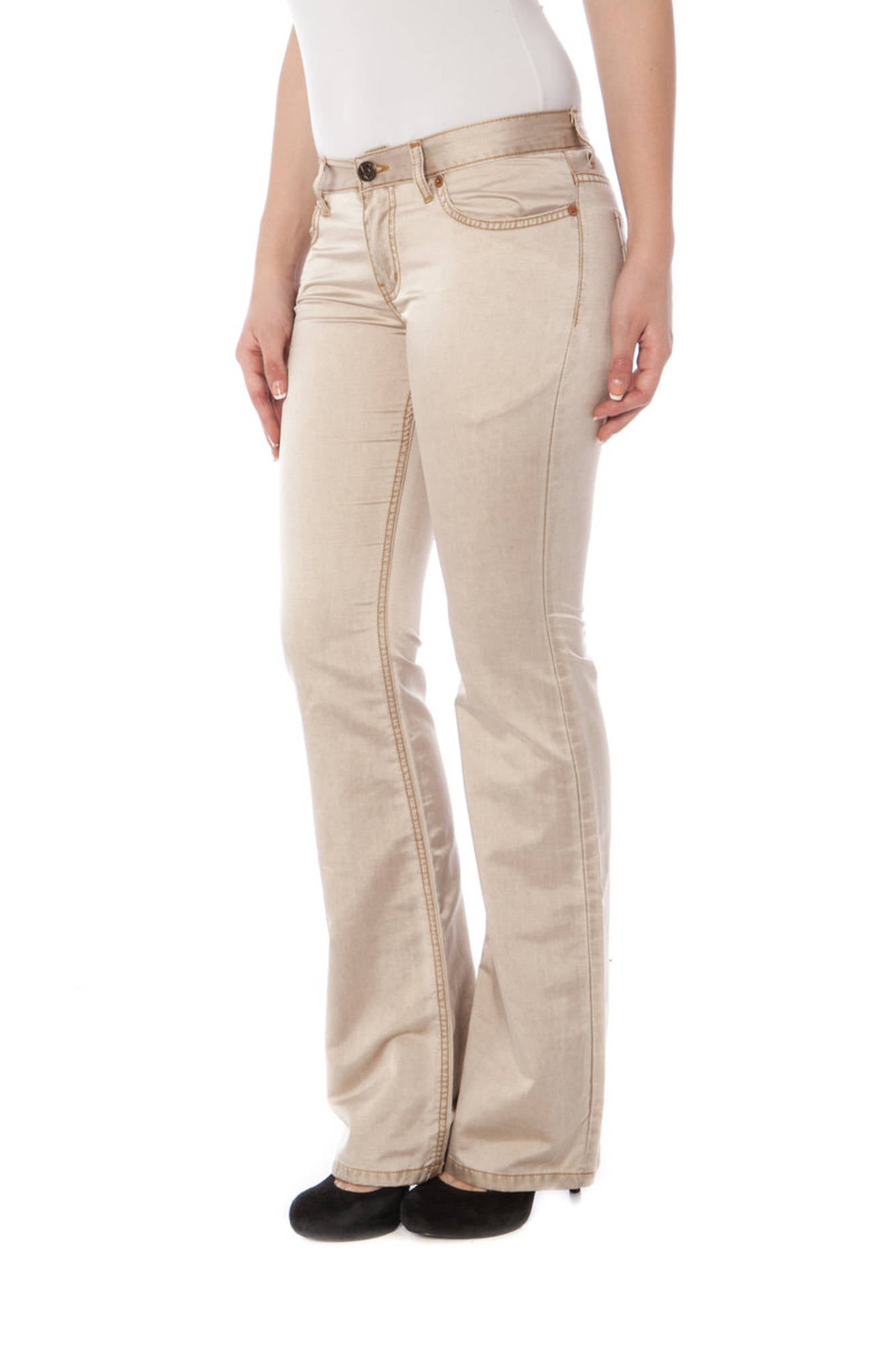 PHARD PANTALONE DONNA BEIGE-1