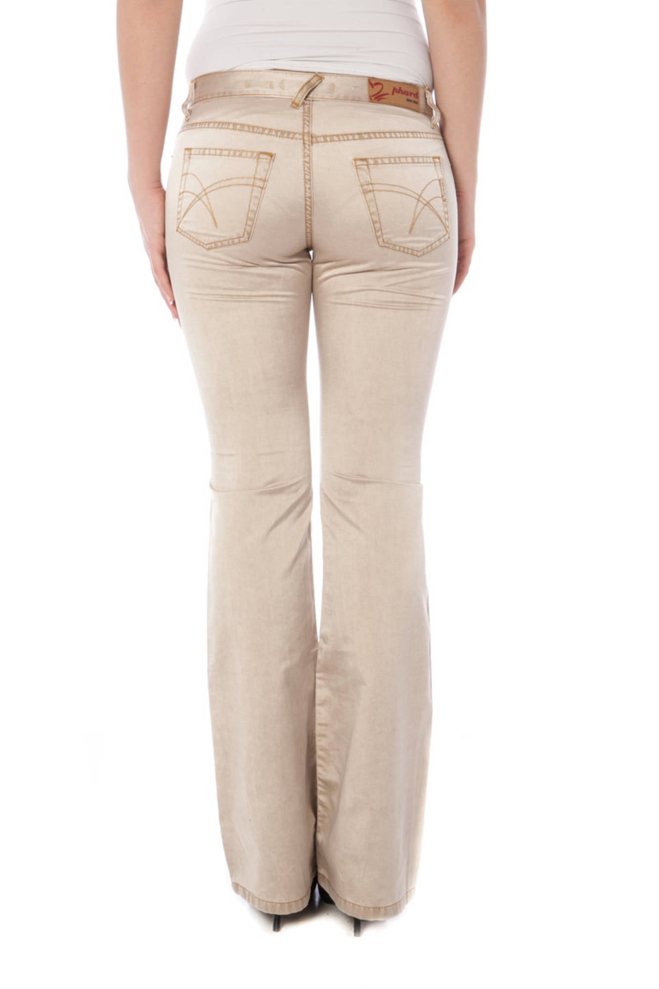 PHARD PANTALONE DONNA BEIGE-2