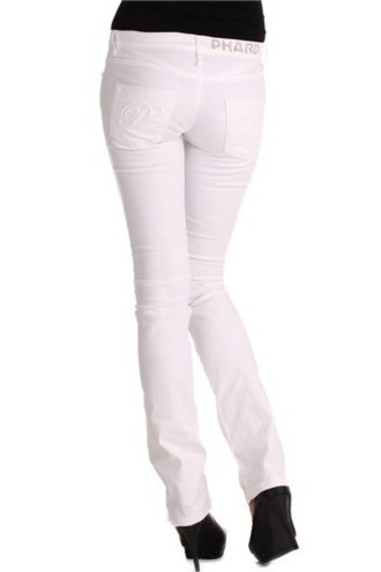 PHARD PANTALONE DONNA BIANCO-1