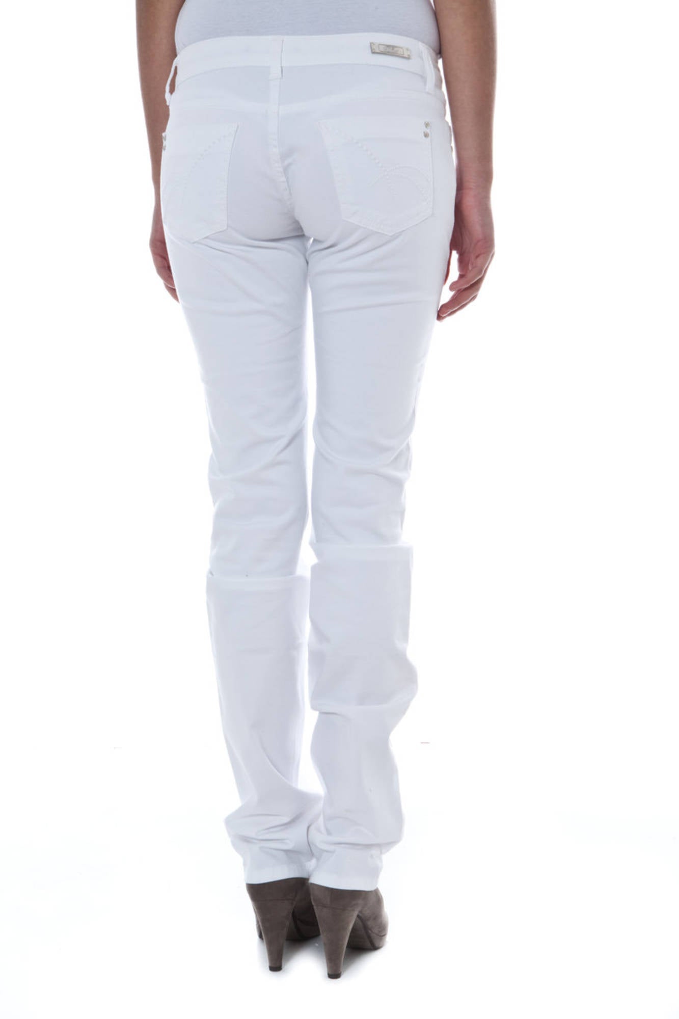 PHARD PANTALONE DONNA BIANCO-1