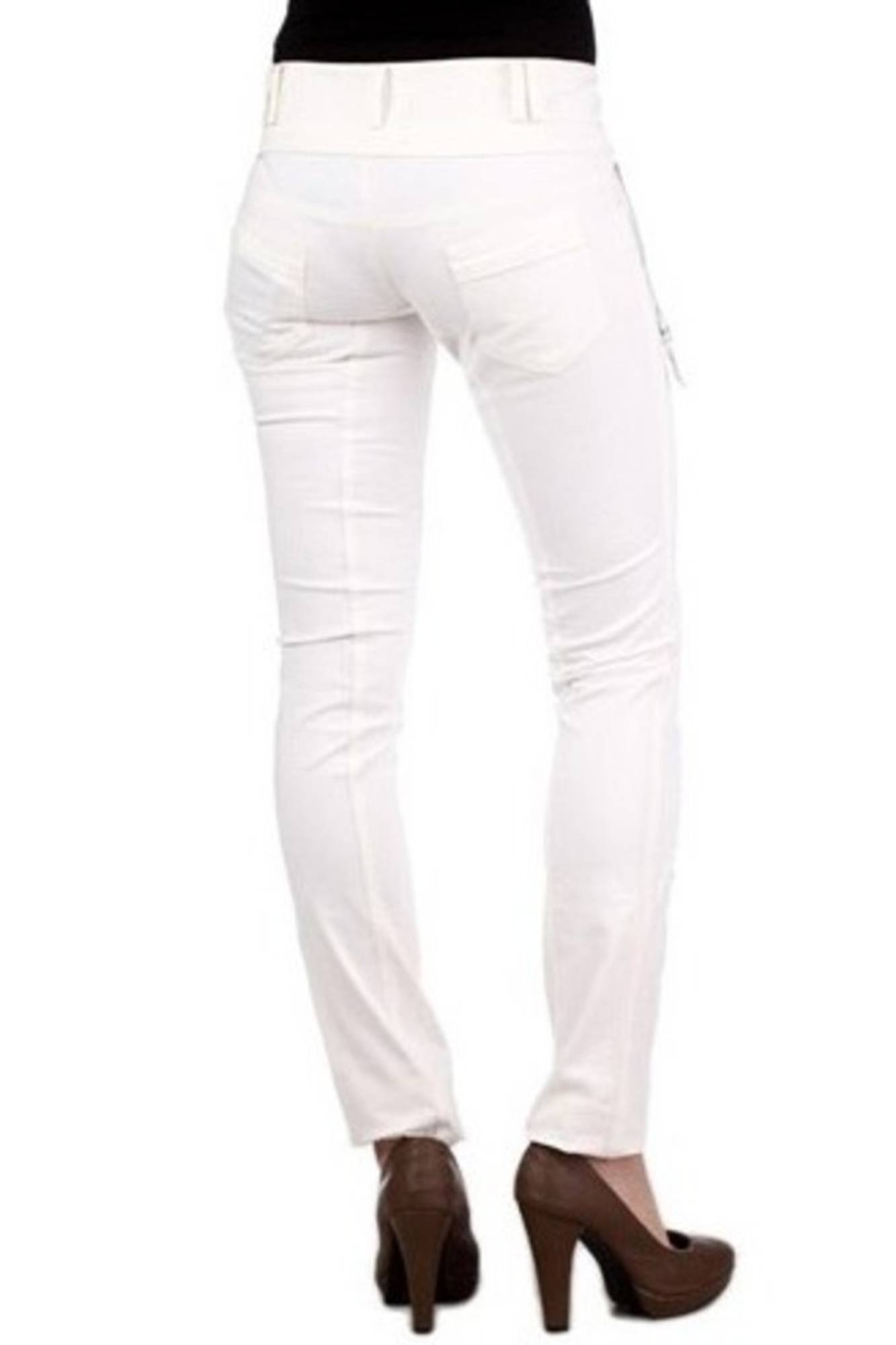 PHARD PANTALONE DONNA BIANCO-1