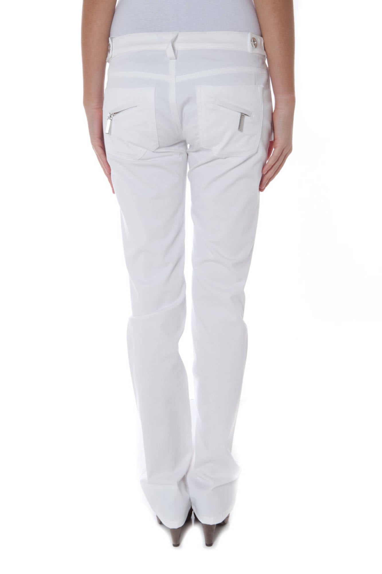 PHARD PANTALONE DONNA BIANCO-1