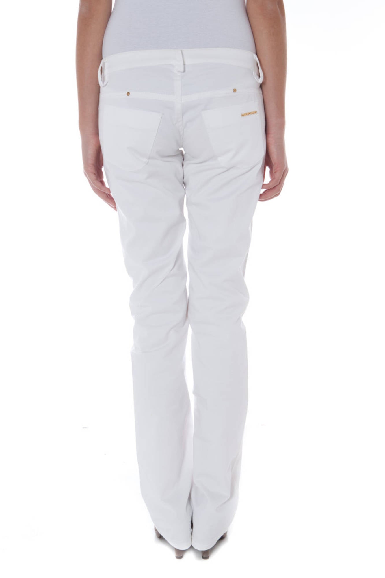 PHARD PANTALONE DONNA BIANCO-1