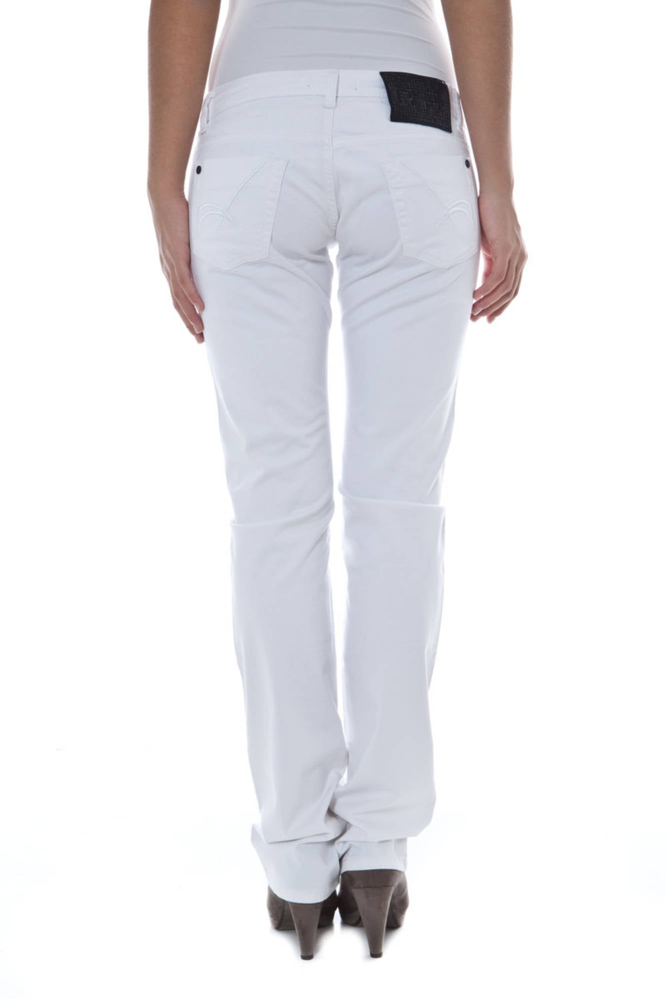 PHARD PANTALONE DONNA BIANCO-1