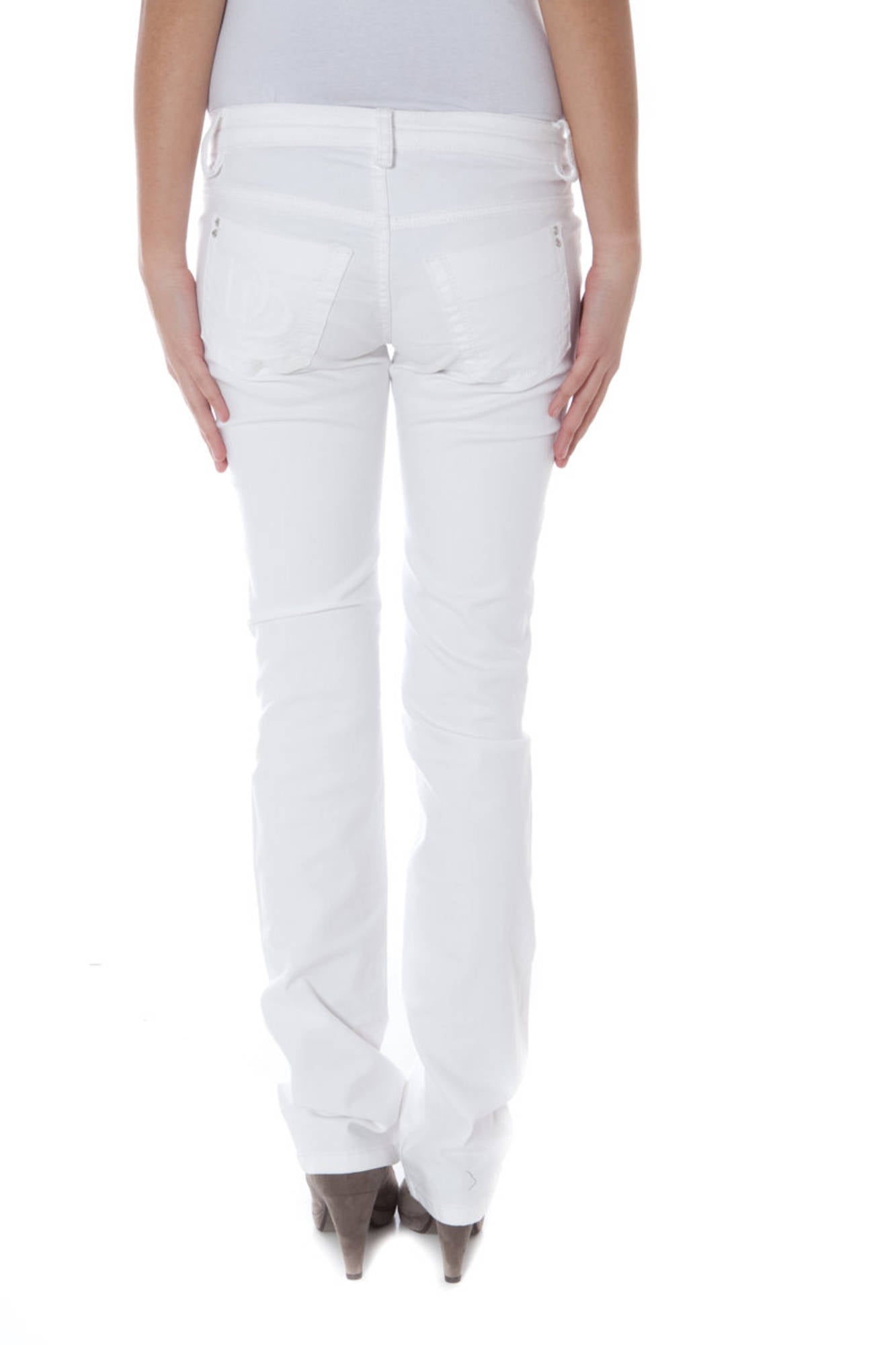 PHARD PANTALONE DONNA BIANCO-1