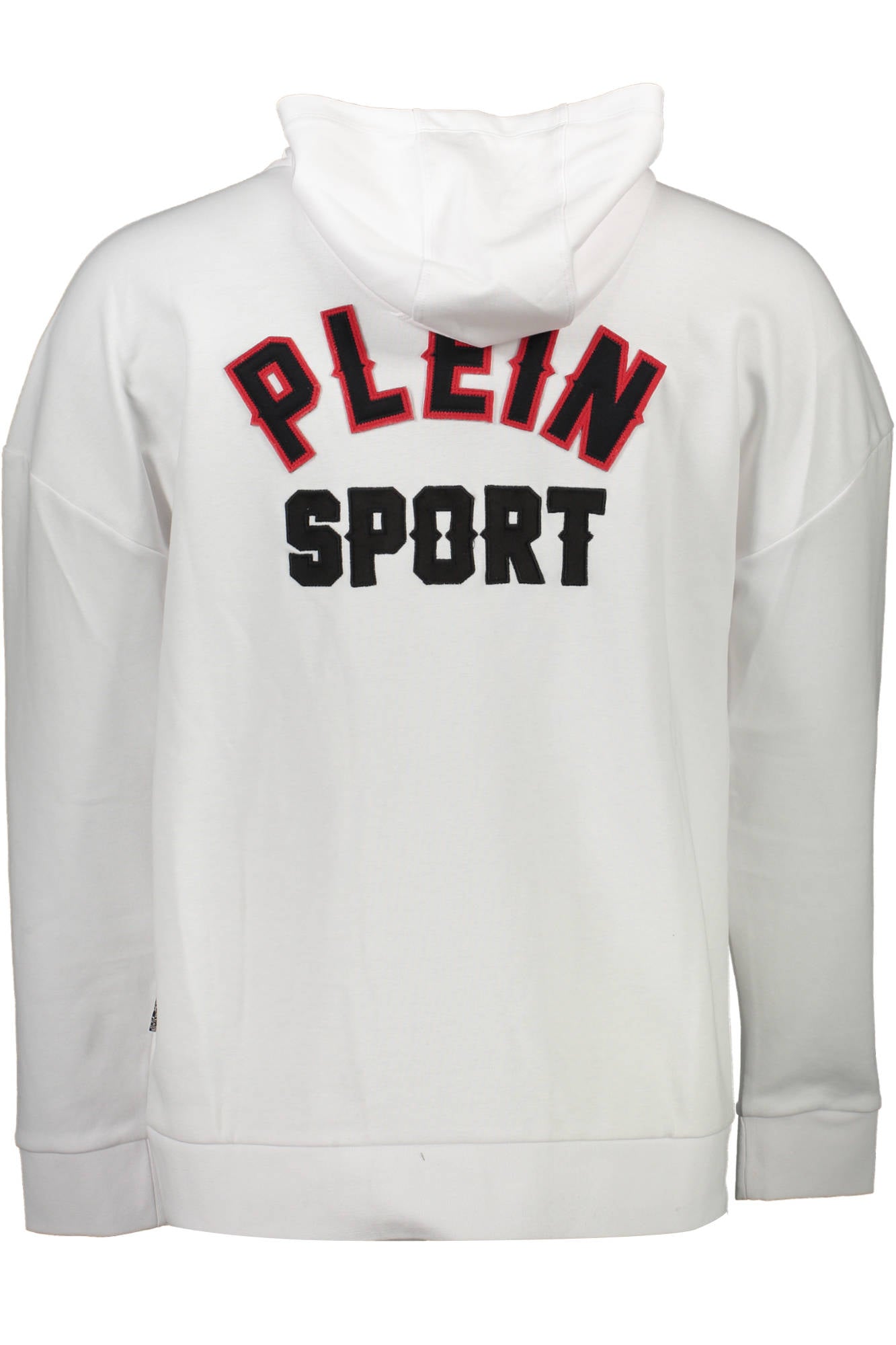 PLEIN SPORT FELPA CON ZIP UOMO BIANCO-1