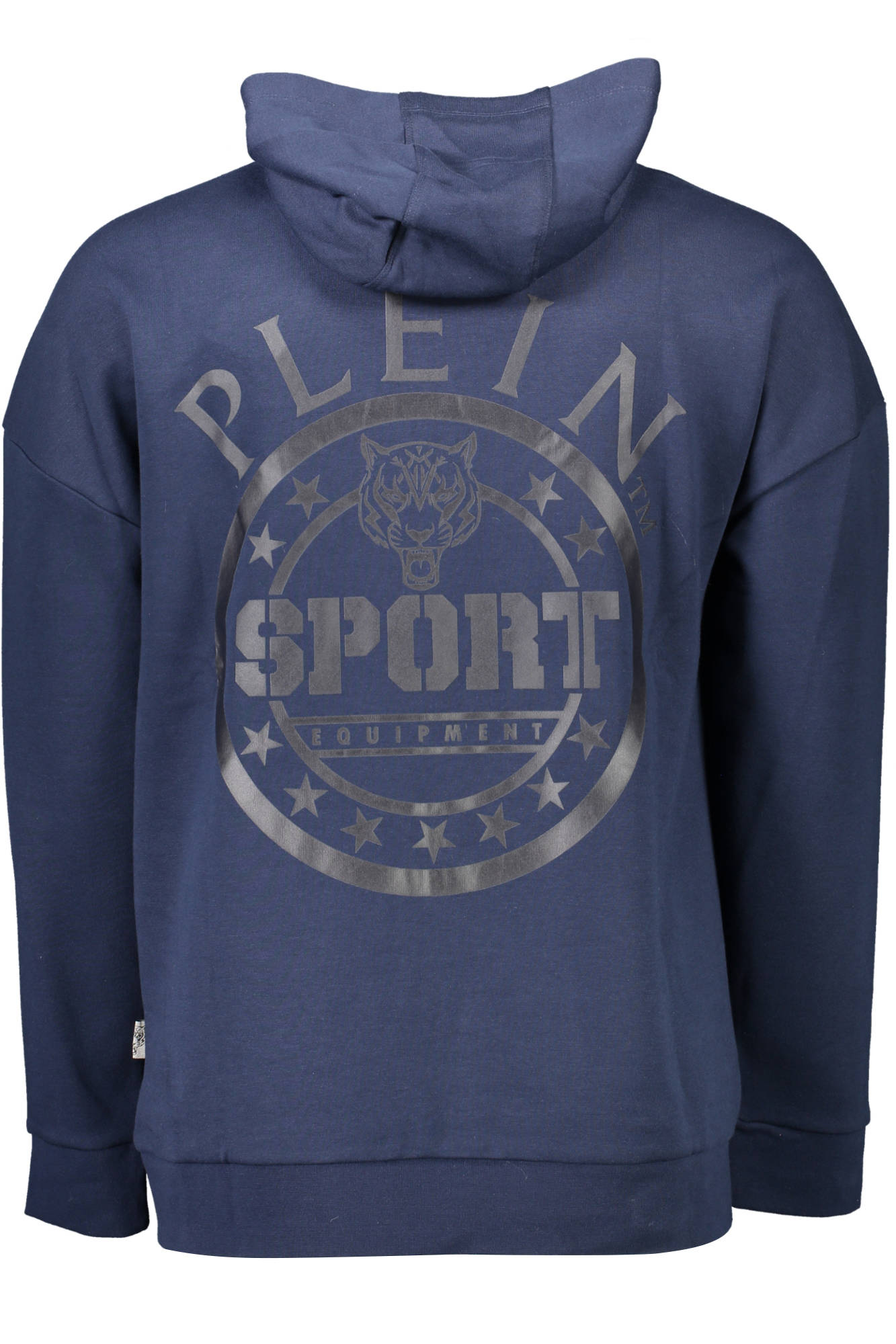 PLEIN SPORT FELPA CON ZIP UOMO BLU-1