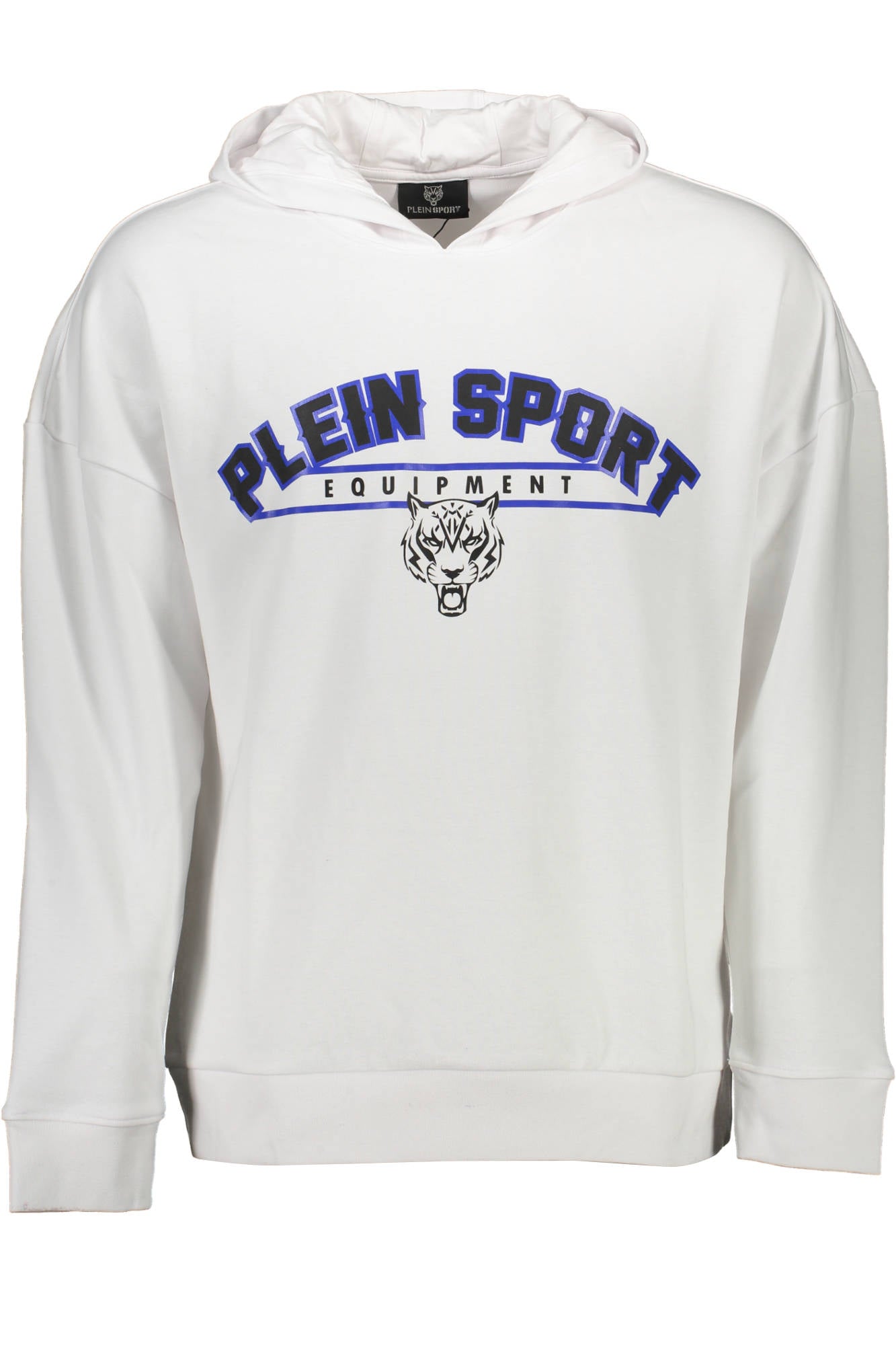 PLEIN SPORT FELPA SENZA ZIP UOMO BIANCO-0