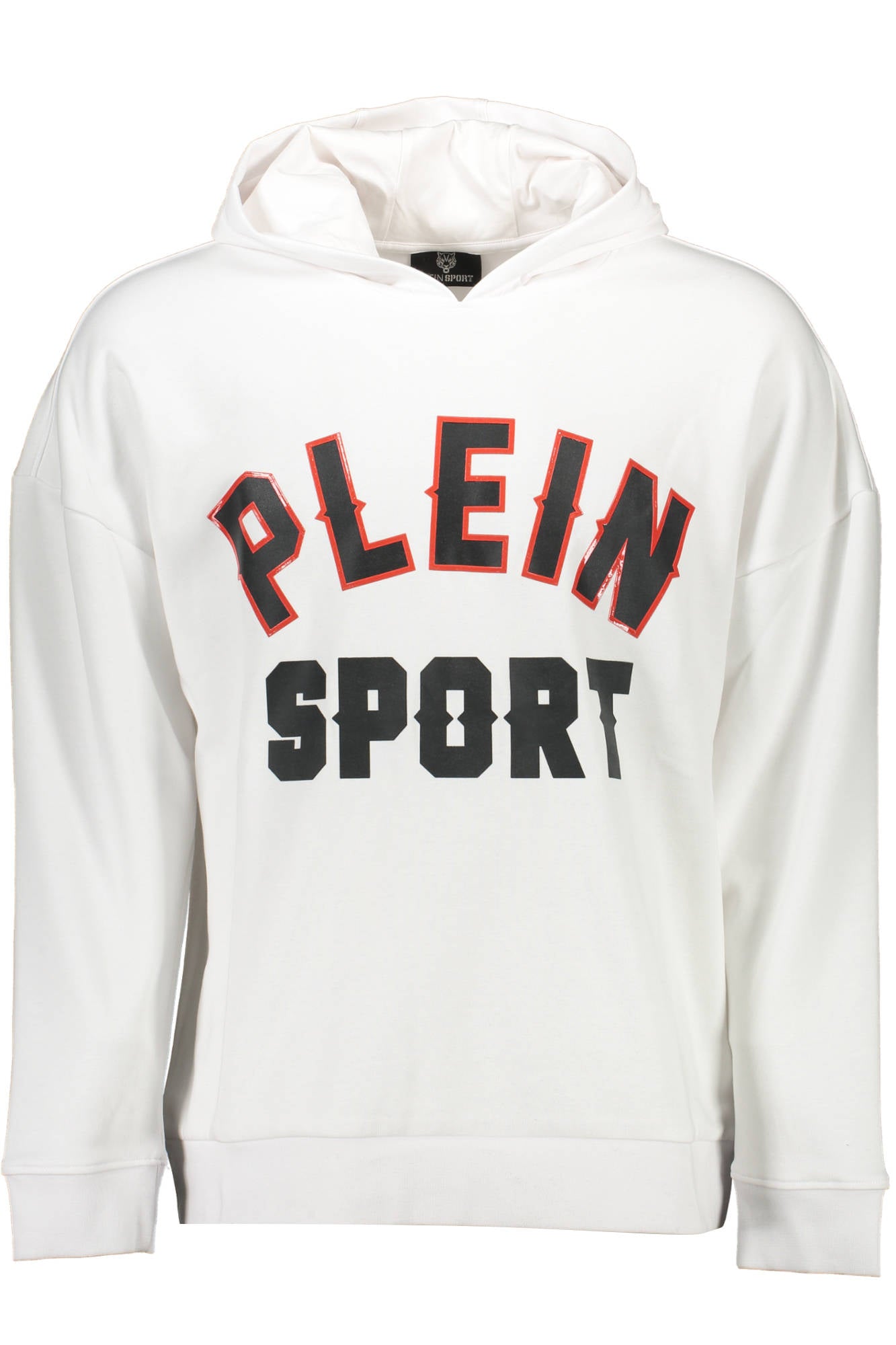 PLEIN SPORT FELPA SENZA ZIP UOMO BIANCO-0