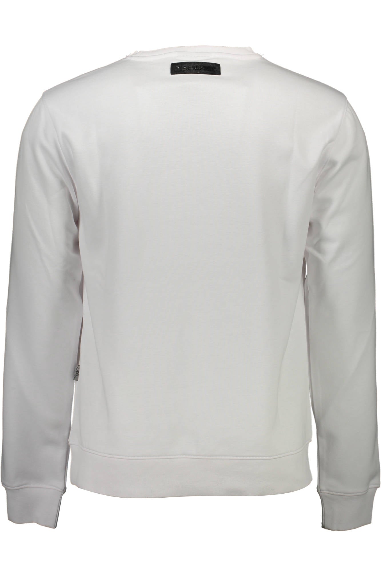 PLEIN SPORT FELPA SENZA ZIP UOMO BIANCO-1