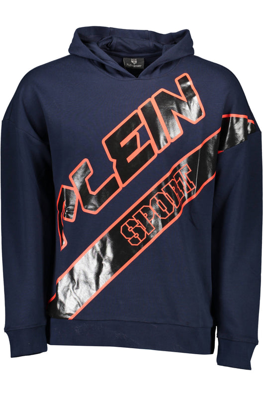 PLEIN SPORT FELPA SENZA ZIP UOMO BLU-0