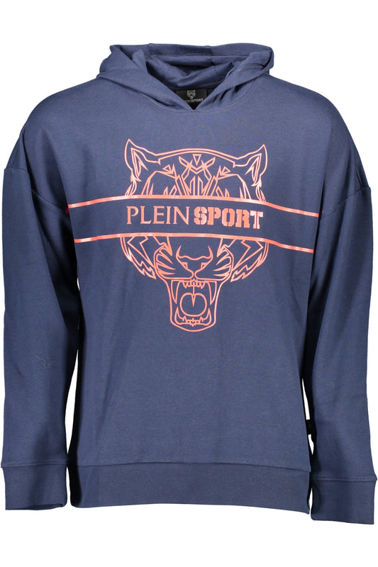 PLEIN SPORT FELPA SENZA ZIP UOMO BLU-0