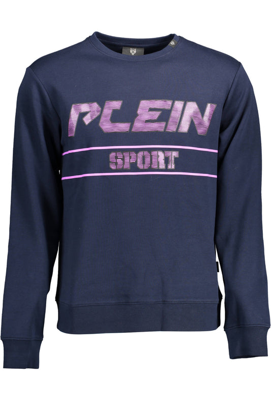 PLEIN SPORT FELPA SENZA ZIP UOMO BLU-0