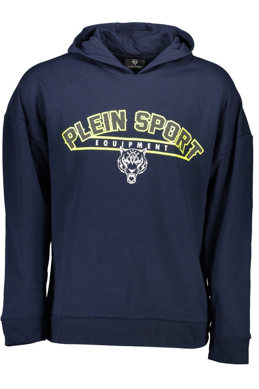 PLEIN SPORT FELPA SENZA ZIP UOMO BLU-0