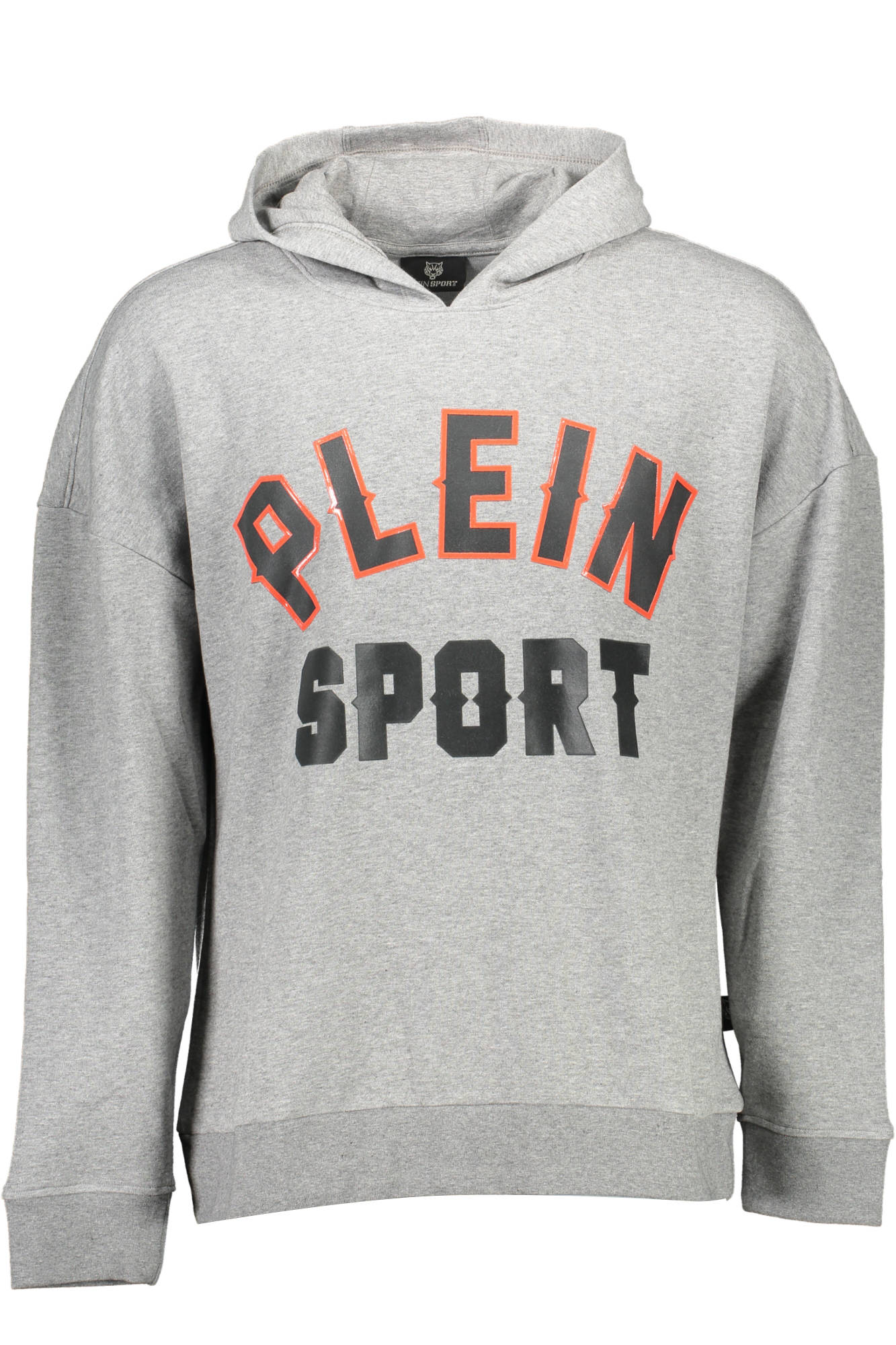 PLEIN SPORT FELPA SENZA ZIP UOMO GRIGIO-0