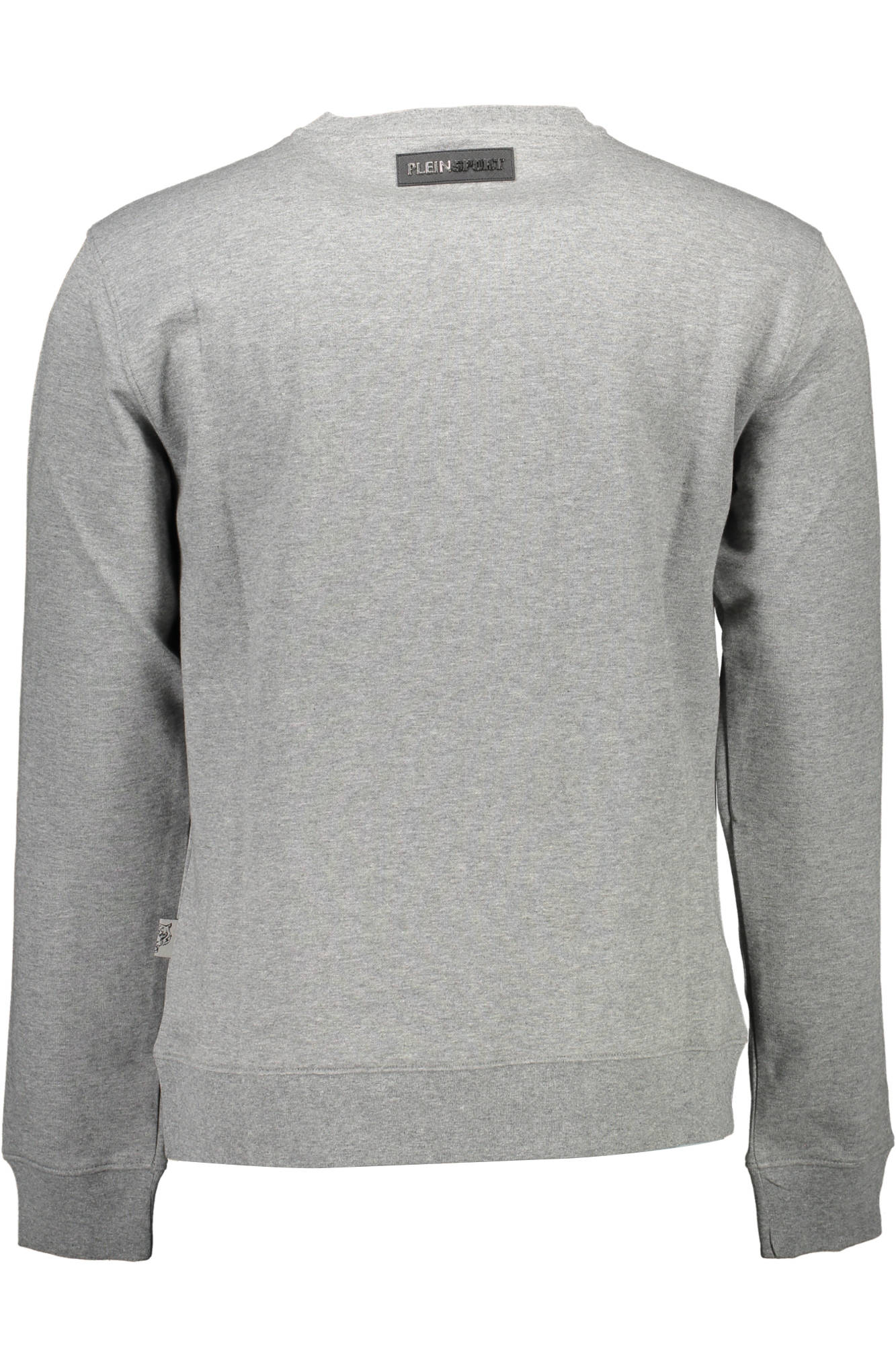 PLEIN SPORT FELPA SENZA ZIP UOMO GRIGIO-1