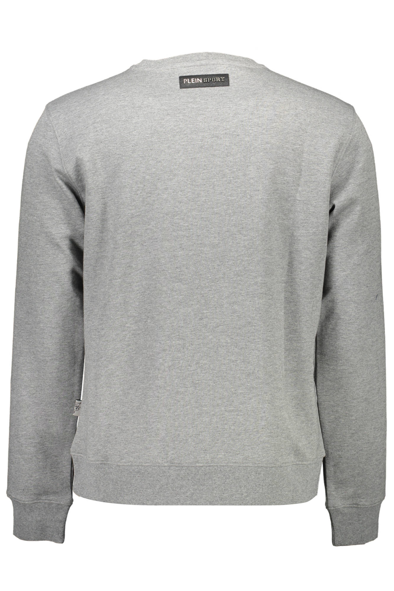 PLEIN SPORT FELPA SENZA ZIP UOMO GRIGIO-1