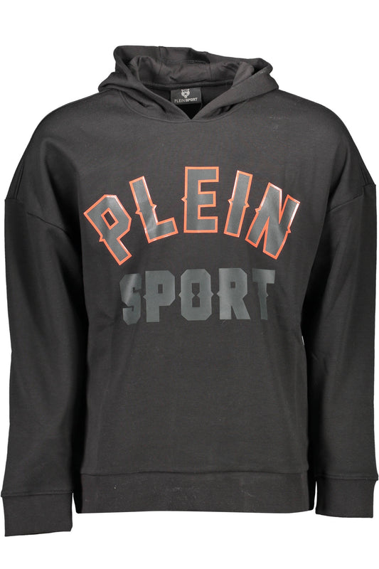 PLEIN SPORT FELPA SENZA ZIP UOMO NERO-0