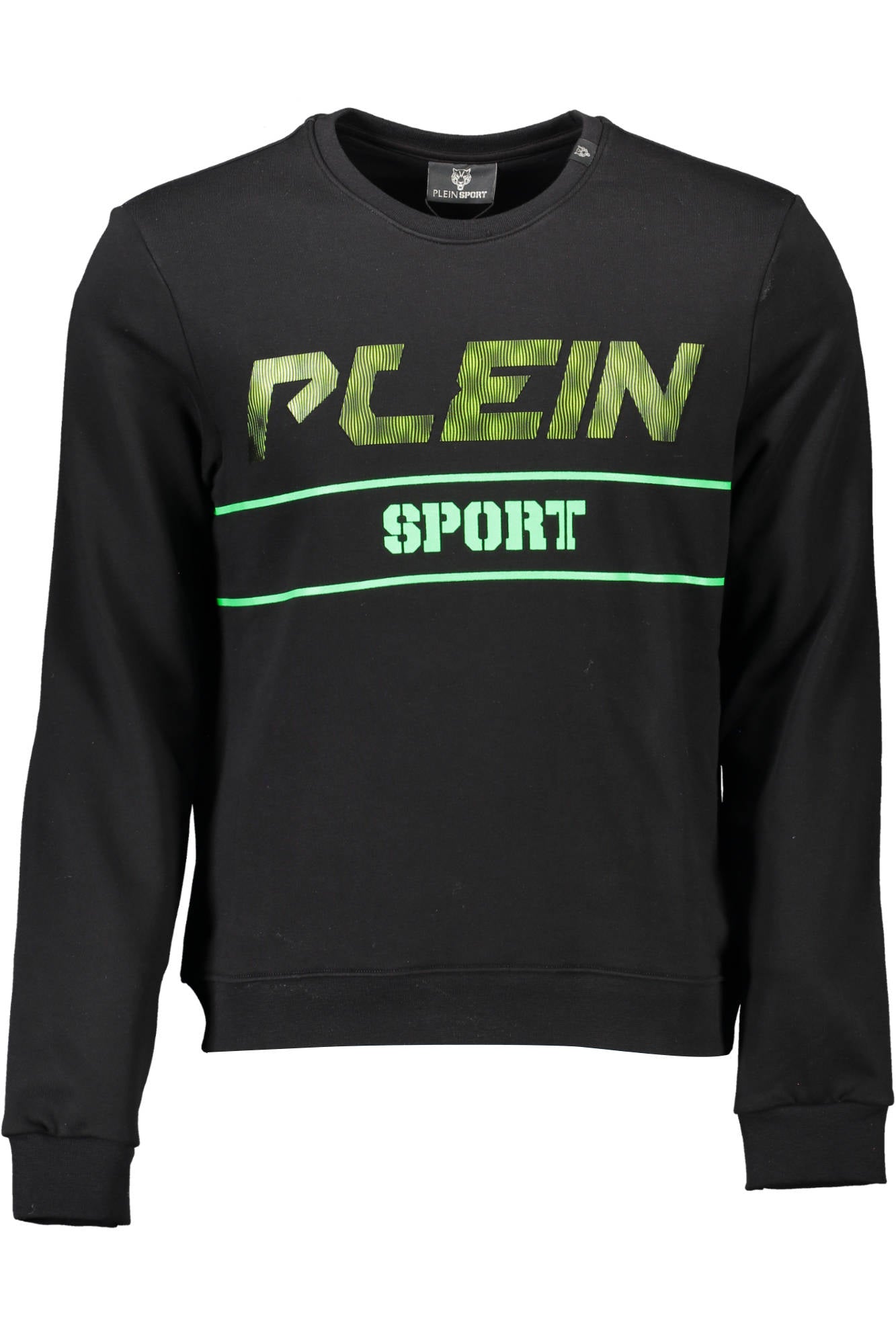 PLEIN SPORT FELPA SENZA ZIP UOMO NERO-0