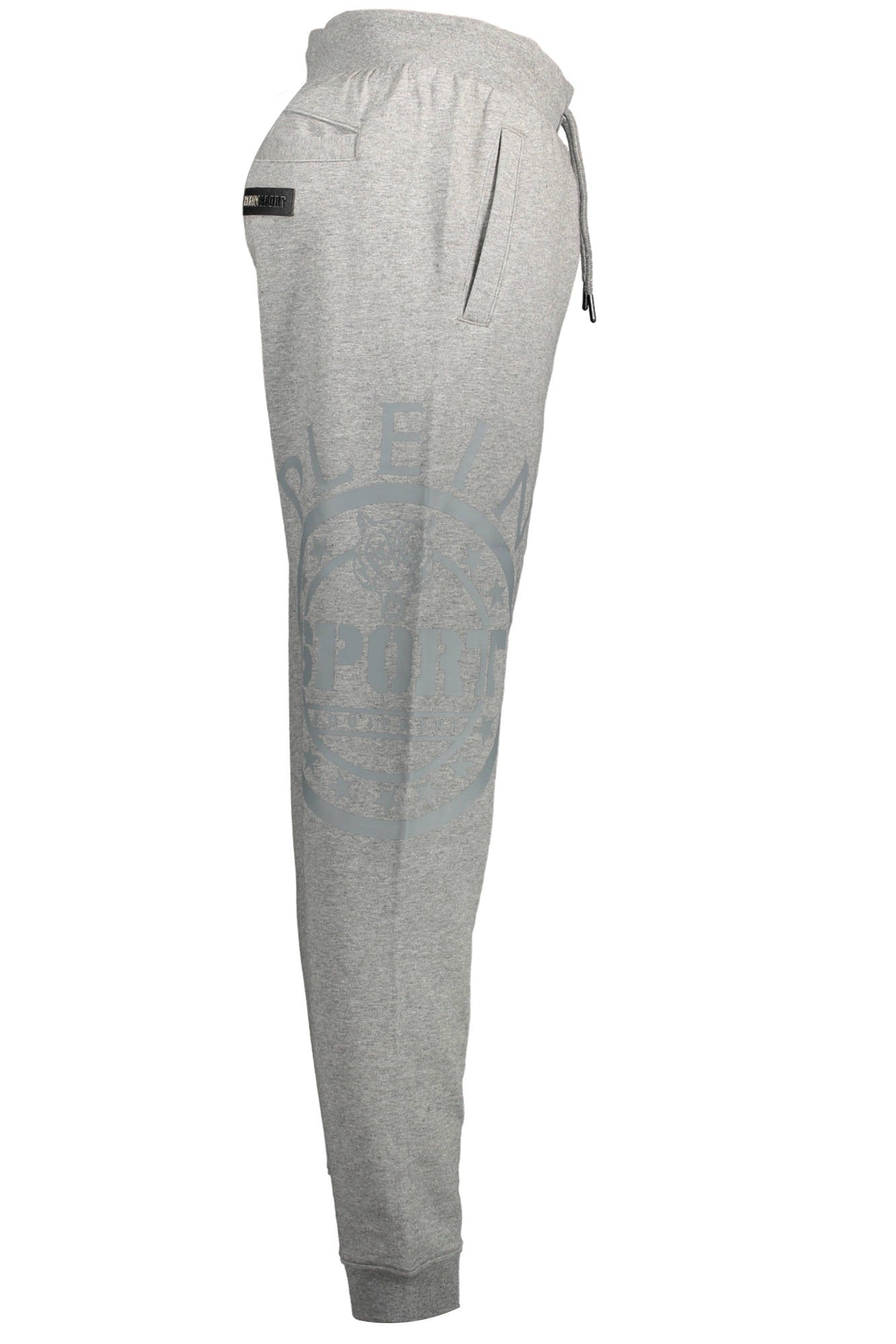 PLEIN SPORT PANTALONE UOMO GRIGIO-2