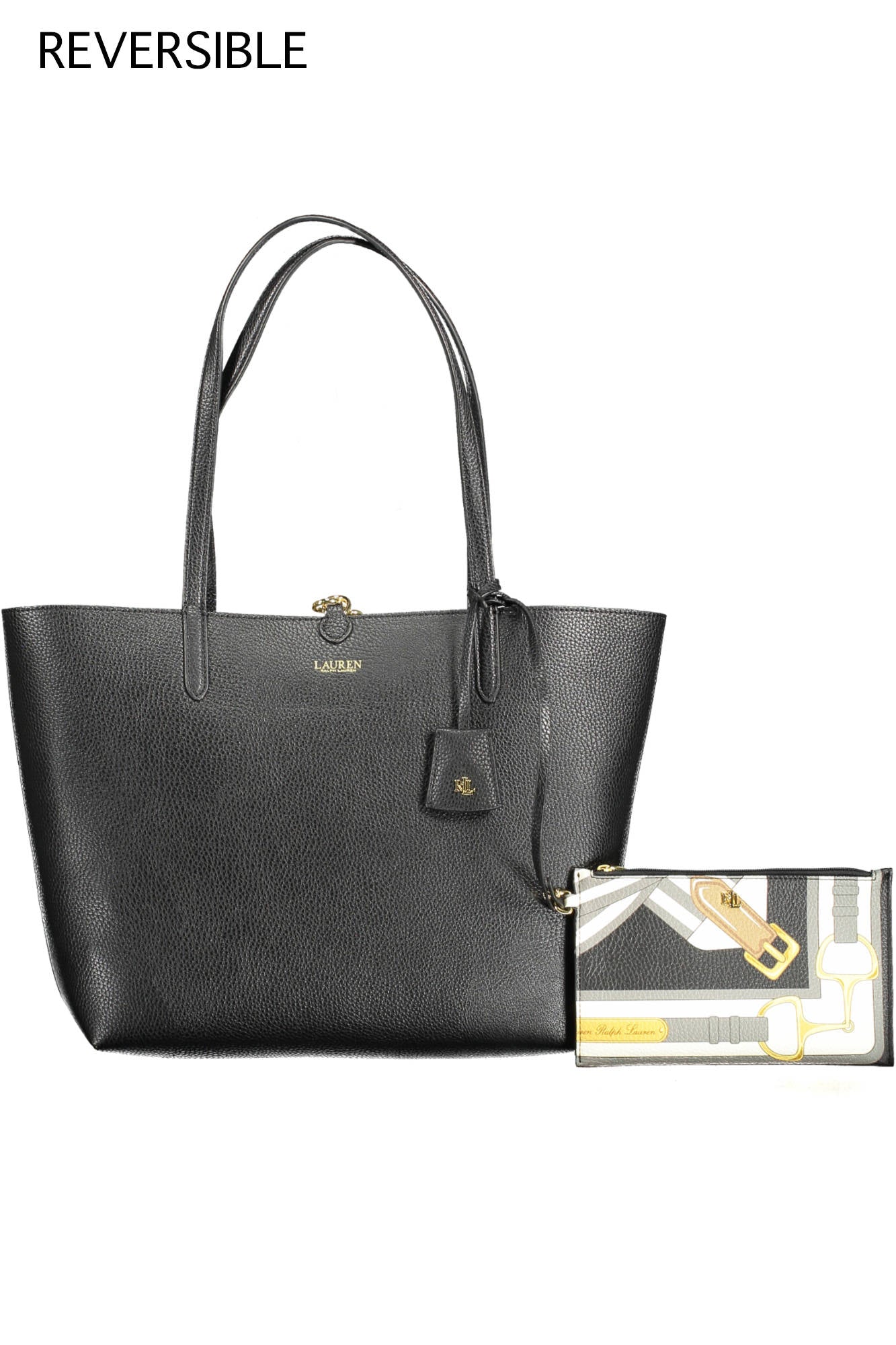 RALPH LAUREN BORSA DONNA NERO-2