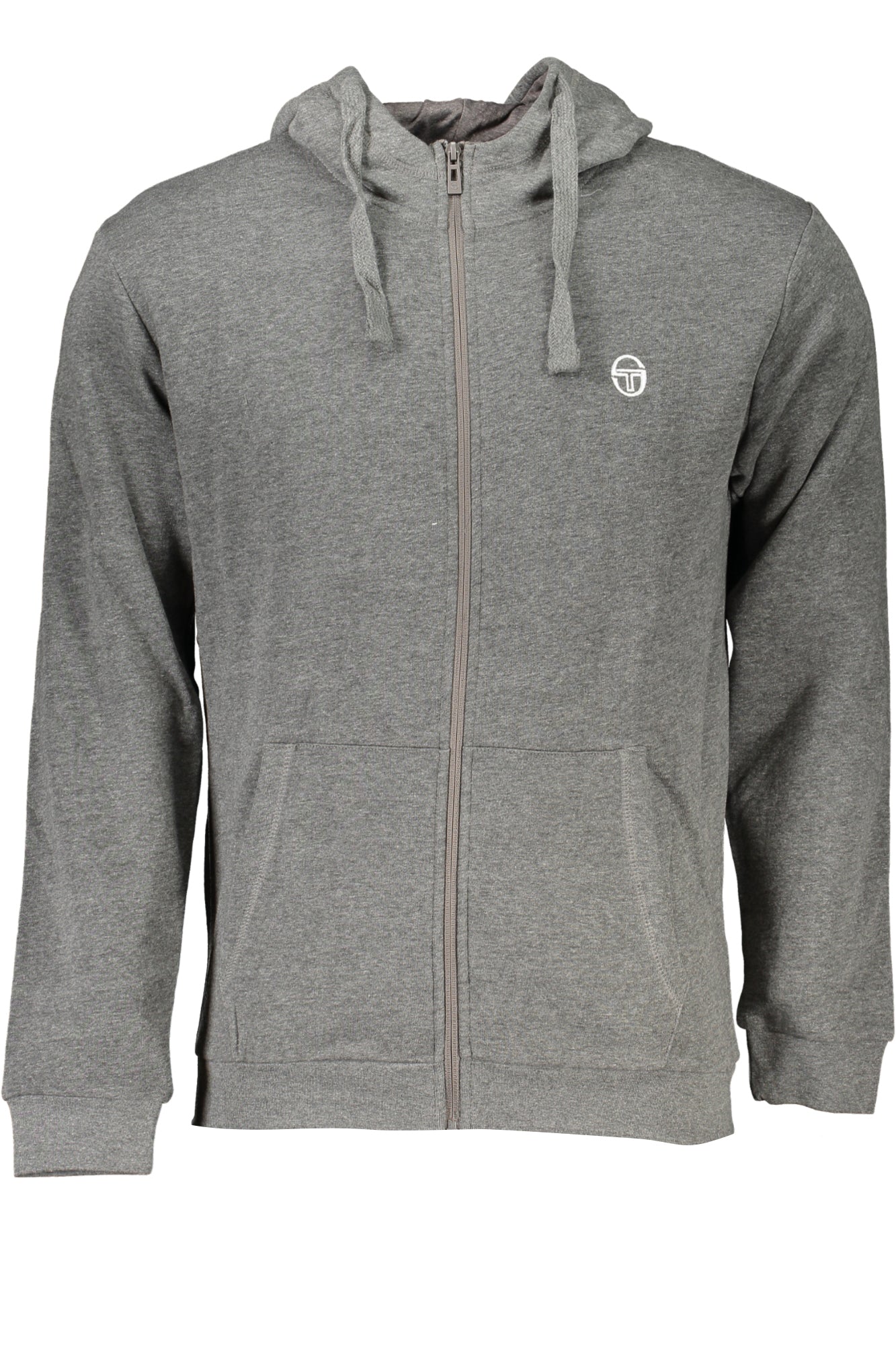 SERGIO TACCHINI FELPA CON ZIP UOMO GRIGIO-0