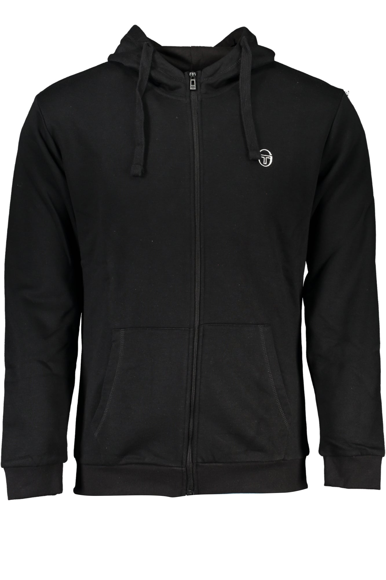 SERGIO TACCHINI FELPA CON ZIP UOMO NERO-0