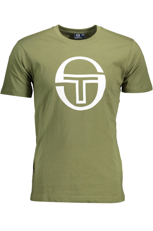 SERGIO TACCHINI T-SHIRT MANICHE CORTE UOMO VERDE-0