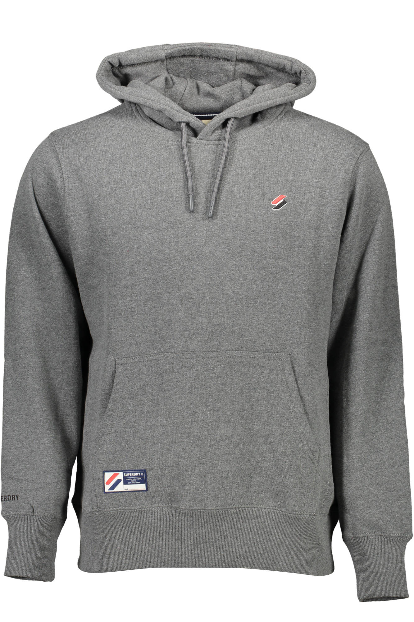 SUPERDRY FELPA SENZA ZIP UOMO GRIGIO-0