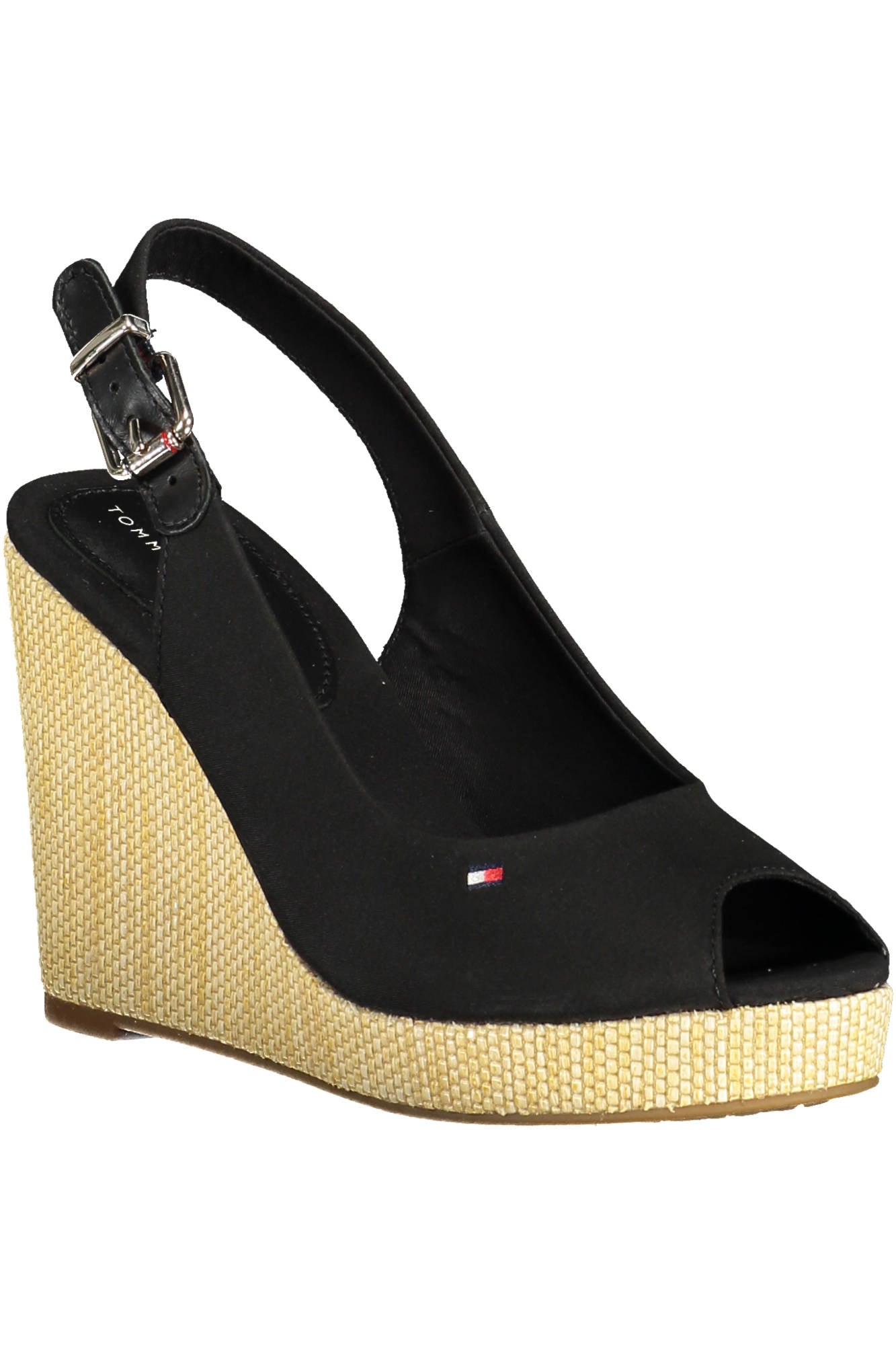 TOMMY HILFIGER CALZATURA SANDALO DONNA NERO-1