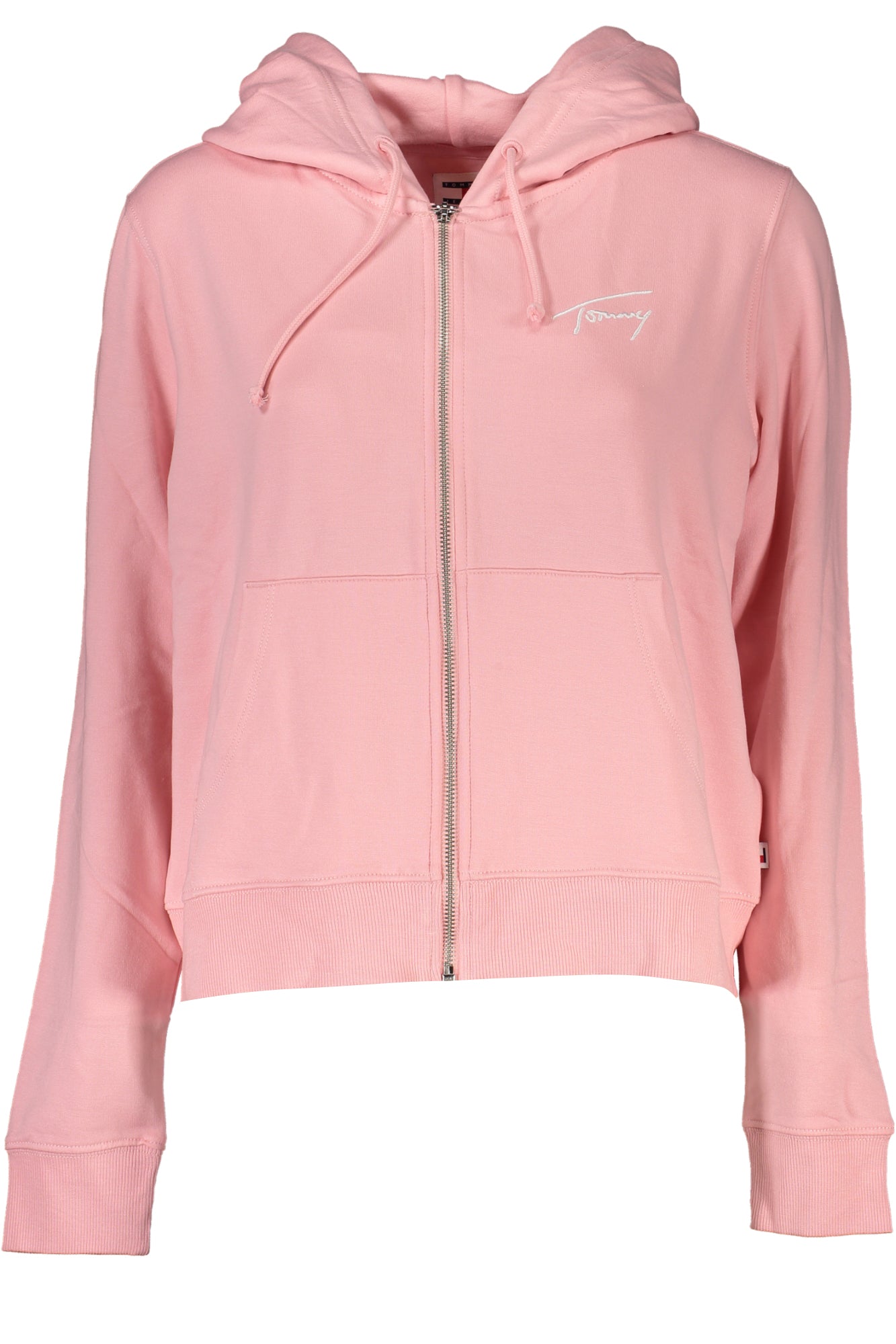 TOMMY HILFIGER FELPA CON ZIP DONNA ROSA-0