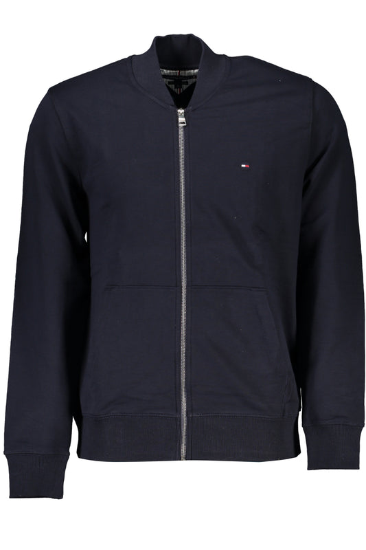 TOMMY HILFIGER FELPA CON ZIP UOMO BLU-0