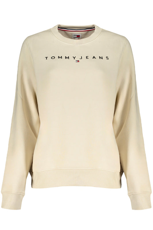 TOMMY HILFIGER FELPA SENZA ZIP DONNA BEIGE-0