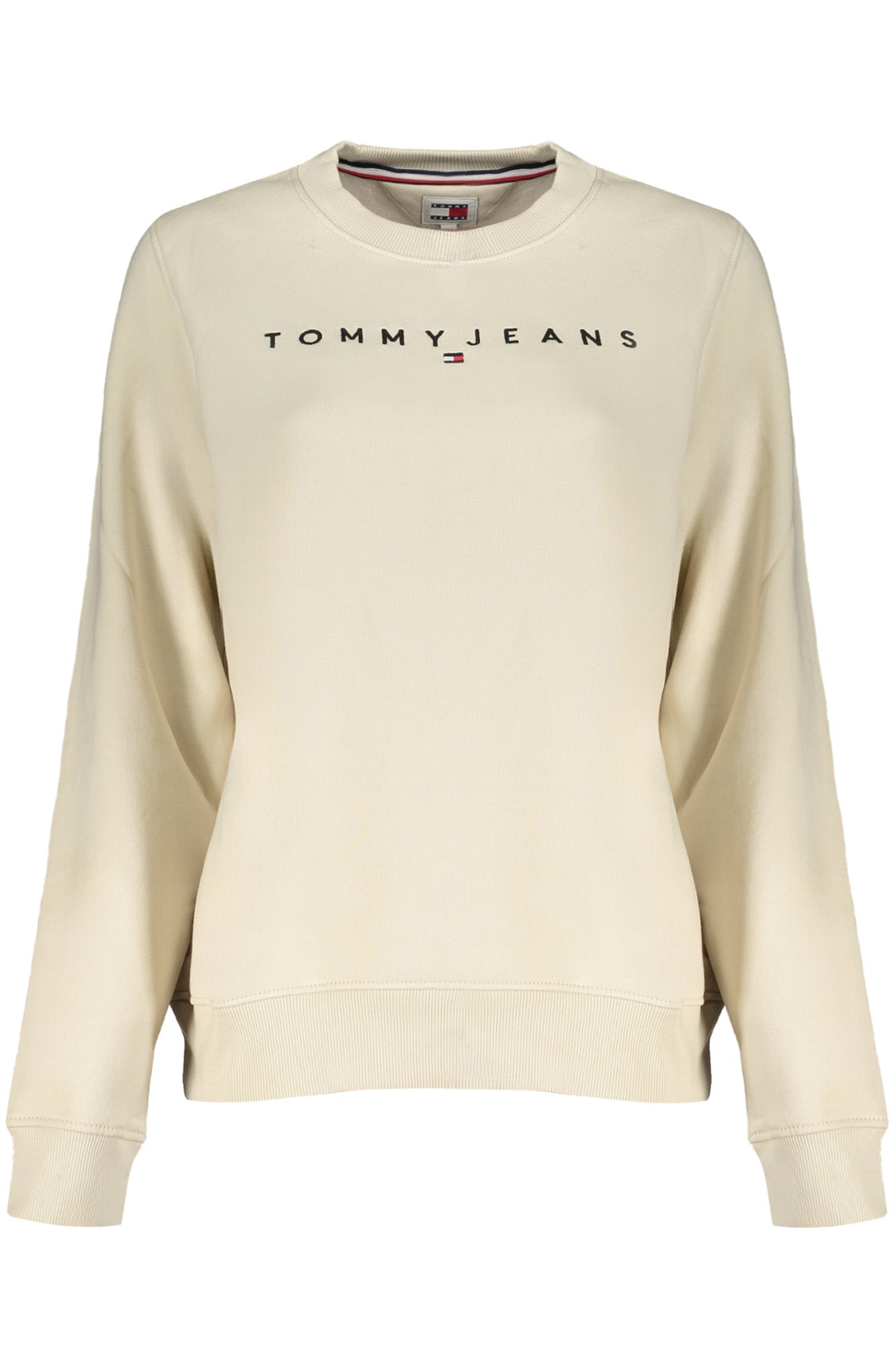 TOMMY HILFIGER FELPA SENZA ZIP DONNA BEIGE-0