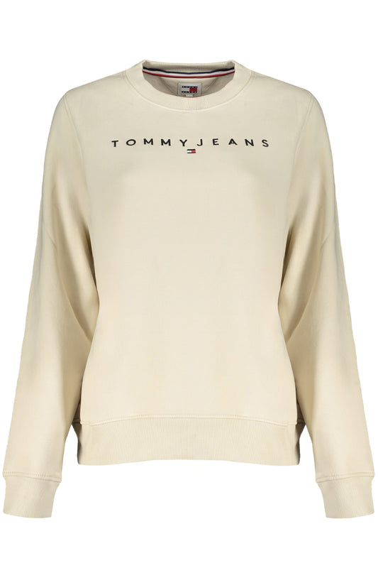 TOMMY HILFIGER FELPA SENZA ZIP DONNA BEIGE-0