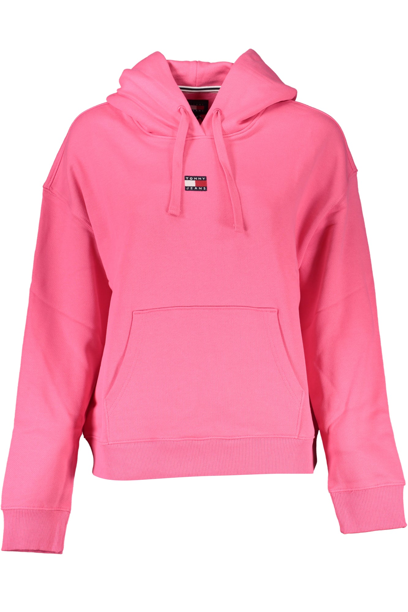 TOMMY HILFIGER FELPA SENZA ZIP DONNA ROSA-0