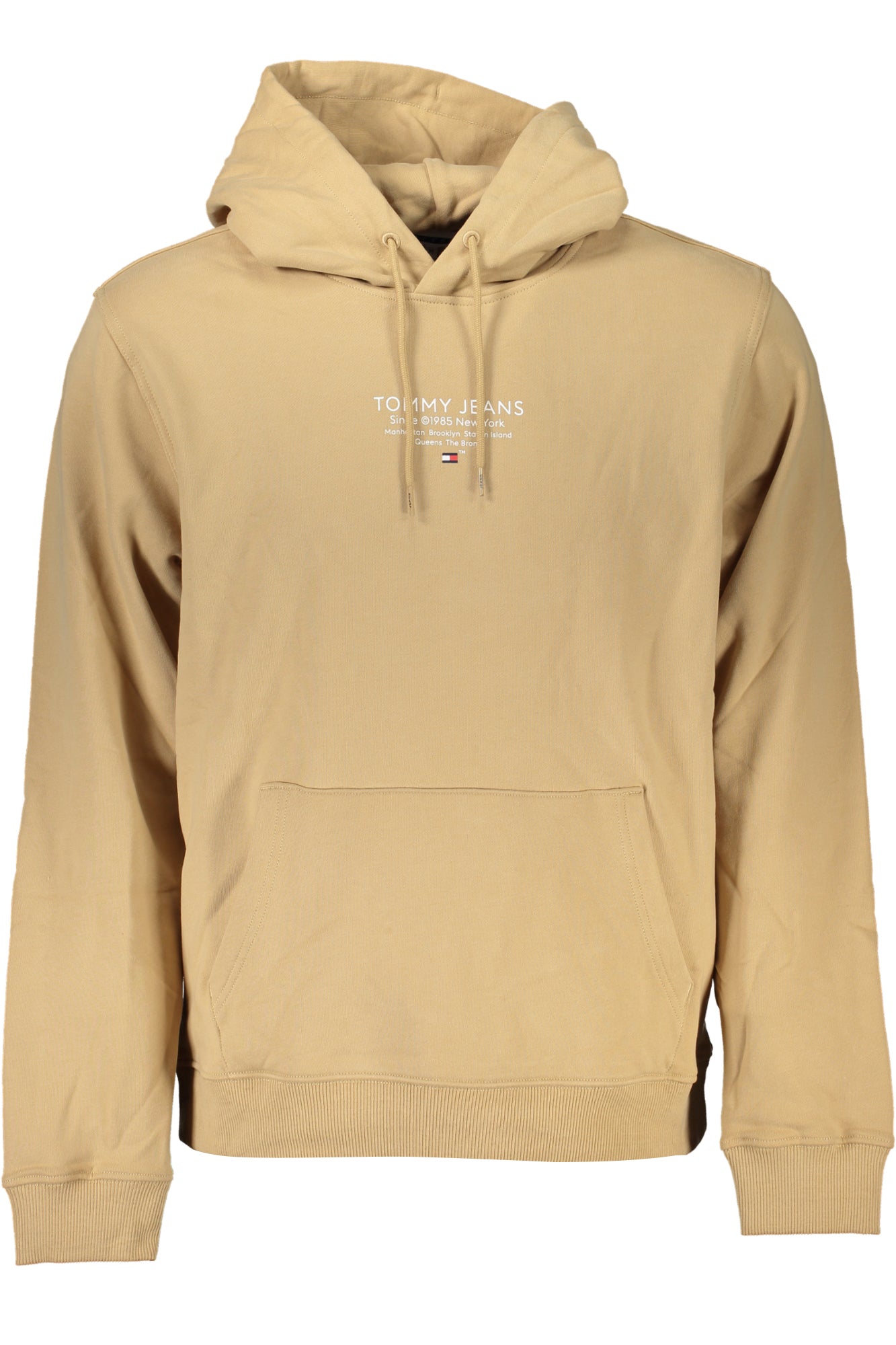 TOMMY HILFIGER FELPA SENZA ZIP UOMO BEIGE-0