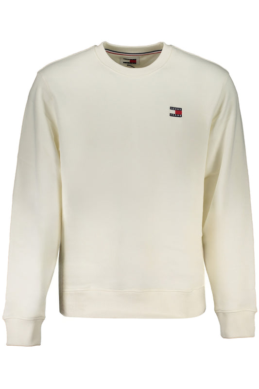 TOMMY HILFIGER FELPA SENZA ZIP UOMO BIANCO-0