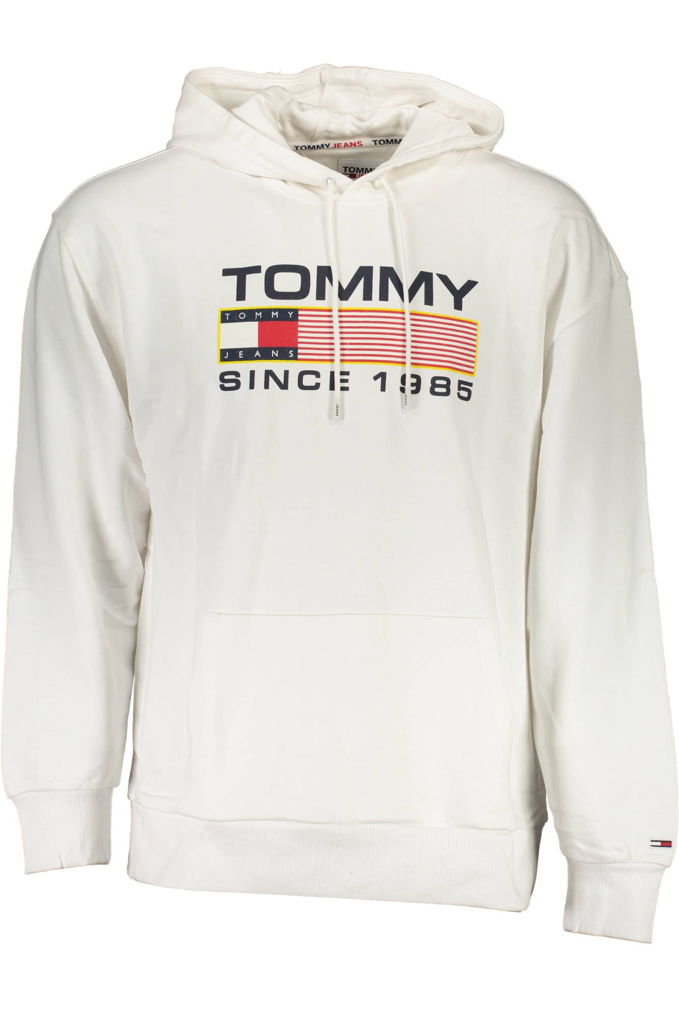 TOMMY HILFIGER FELPA SENZA ZIP UOMO BIANCO-0