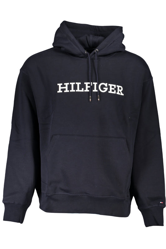 TOMMY HILFIGER FELPA SENZA ZIP UOMO BLU-0