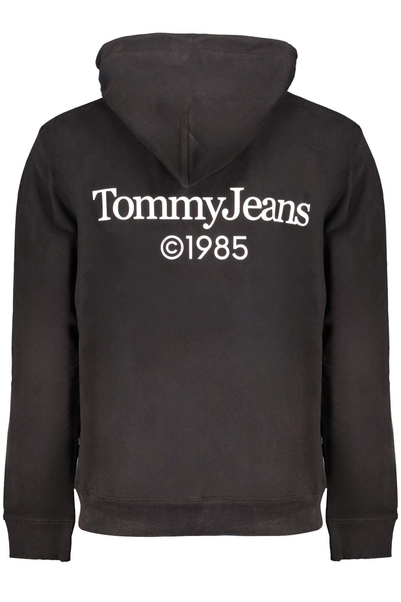 TOMMY HILFIGER FELPA SENZA ZIP UOMO NERO-1