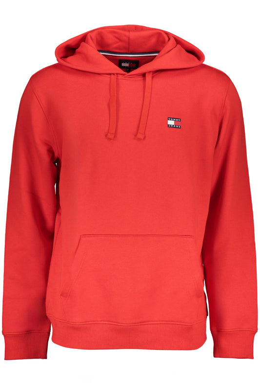 TOMMY HILFIGER FELPA SENZA ZIP UOMO ROSSO-0