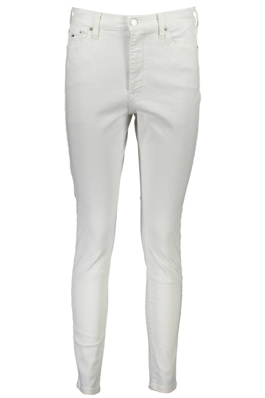 TOMMY HILFIGER JEANS DENIM DONNA BIANCO-0