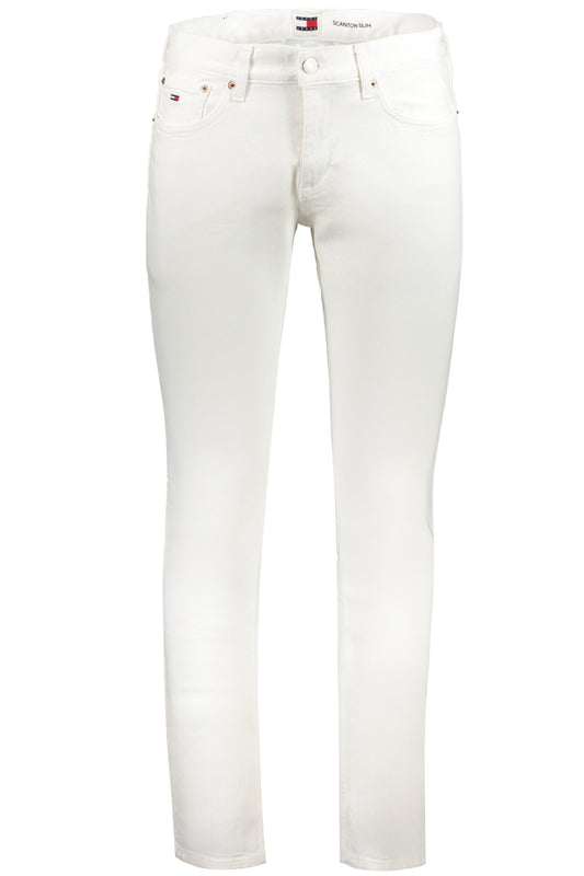 TOMMY HILFIGER JEANS DENIM UOMO BIANCO-0