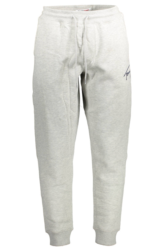 TOMMY HILFIGER PANTALONE UOMO GRIGIO-0