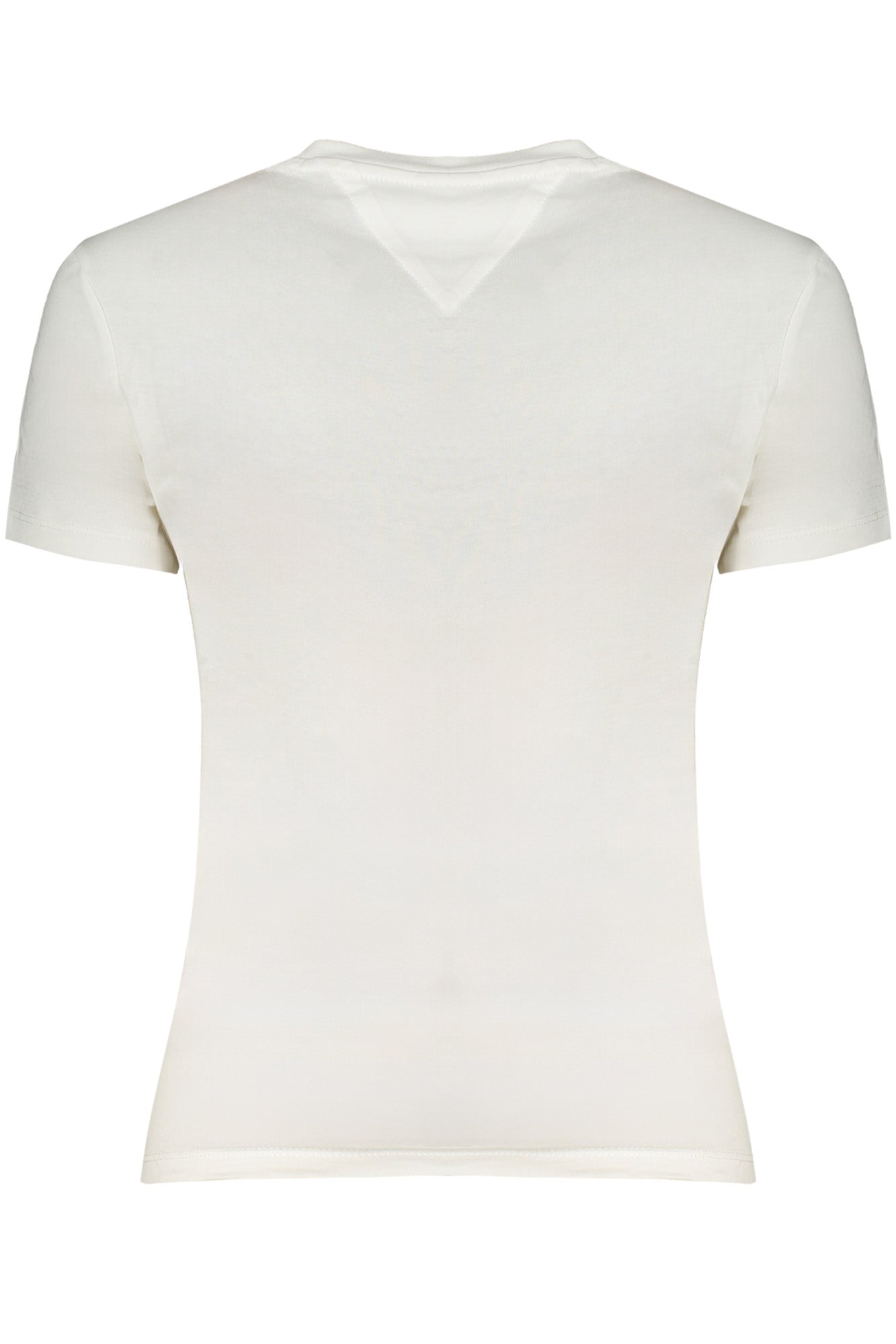 TOMMY HILFIGER T-SHIRT MANICHE CORTE DONNA BIANCO-1