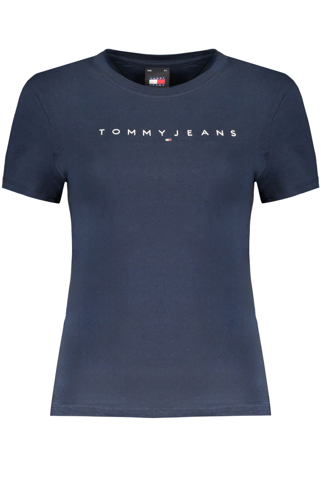 TOMMY HILFIGER T-SHIRT MANICHE CORTE DONNA BLU-0